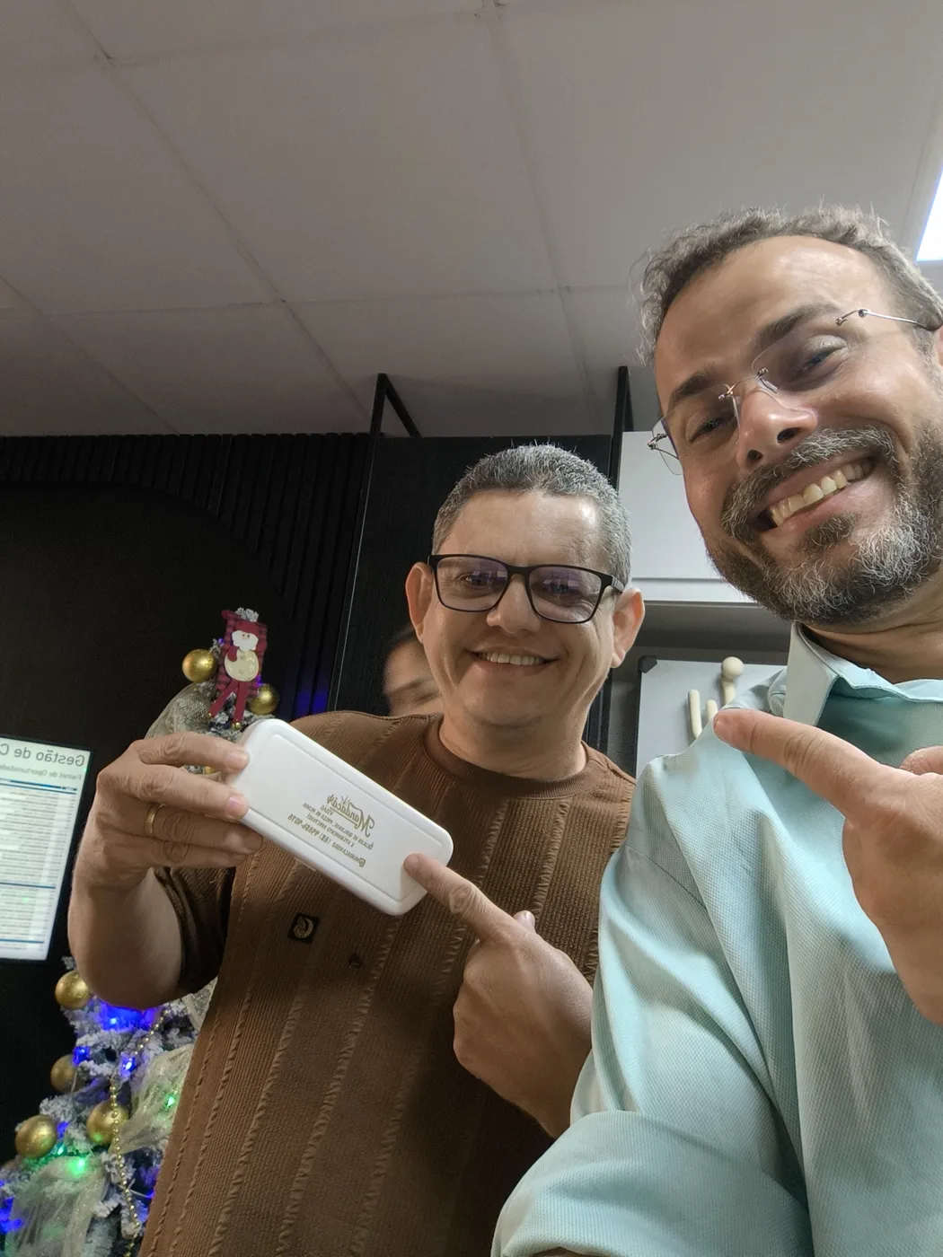Registro de um momento de atendimento com a Mandacá Visão